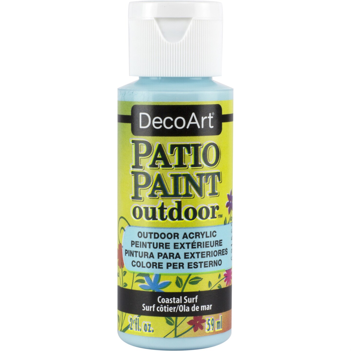 DecoArt Patio Paint, 2-Ounce, Coastal Surf