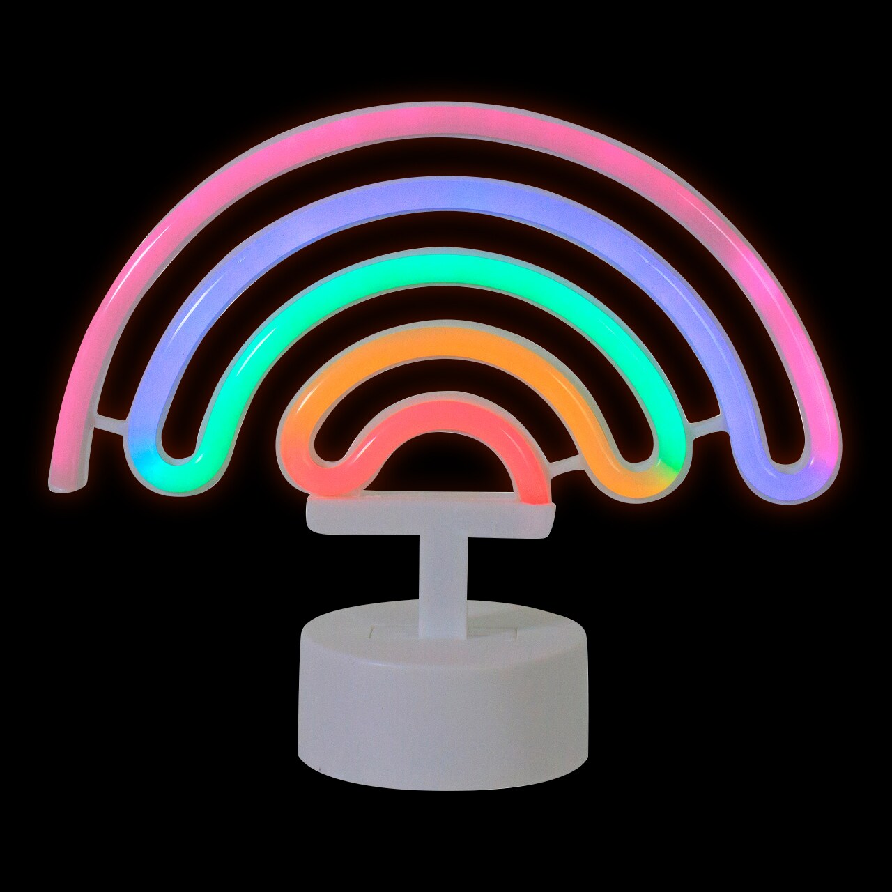Northlight 8&#x22; Neon Style LED Multi-Color Rainbow Light