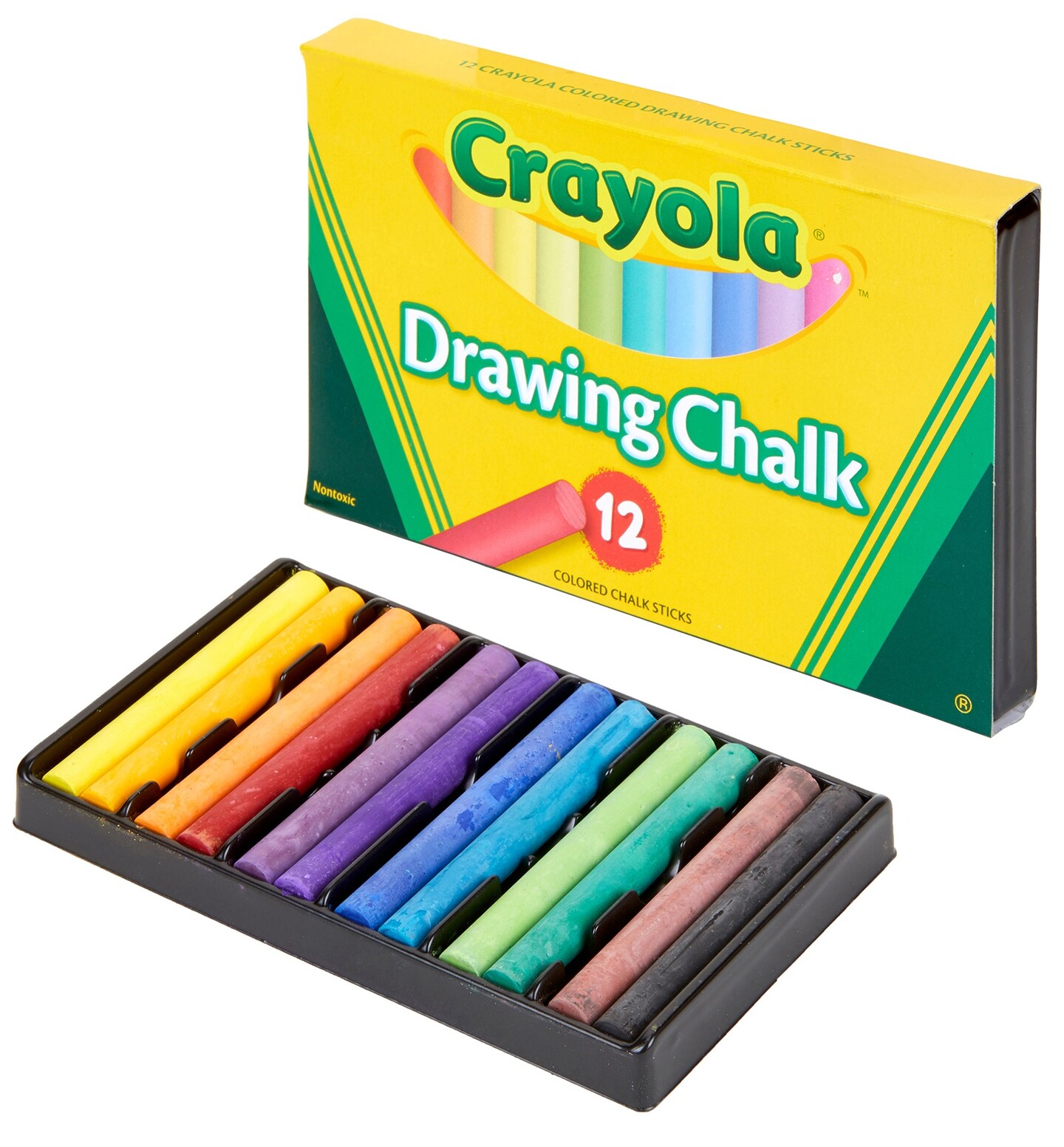 Crayola Chalk 12 Pieces Colorful  Discount Wholesalers – Discount