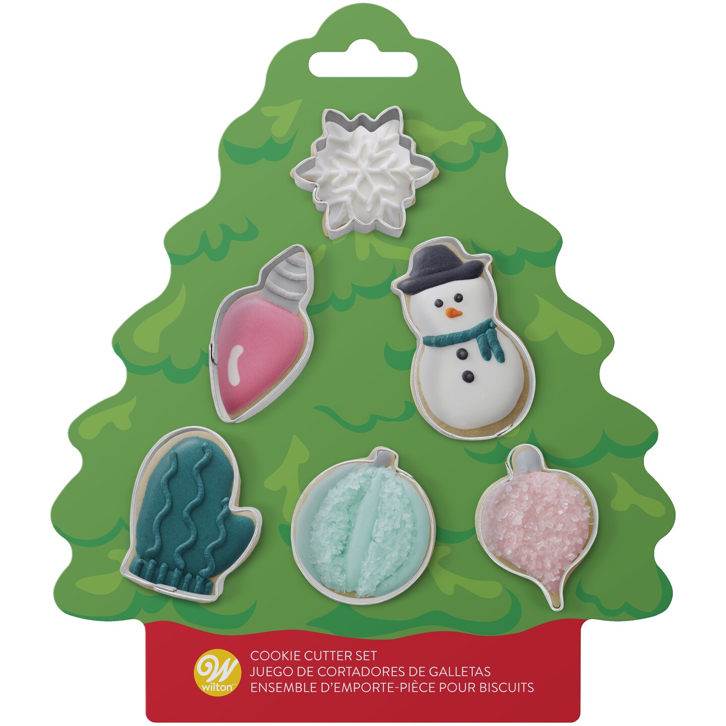 Mini Cookie Cutter Set 6/Pkg-Tree