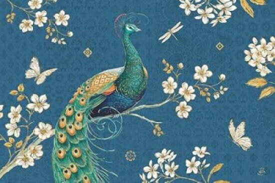 Ornate Peacock III Master Poster Print by Brissonnet Daphne - Item # VARPDX21846