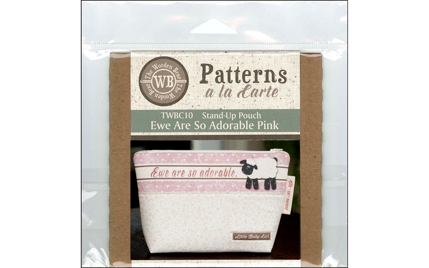 The Wooden Bear A La Carte Adorable Pink CD Ptrn