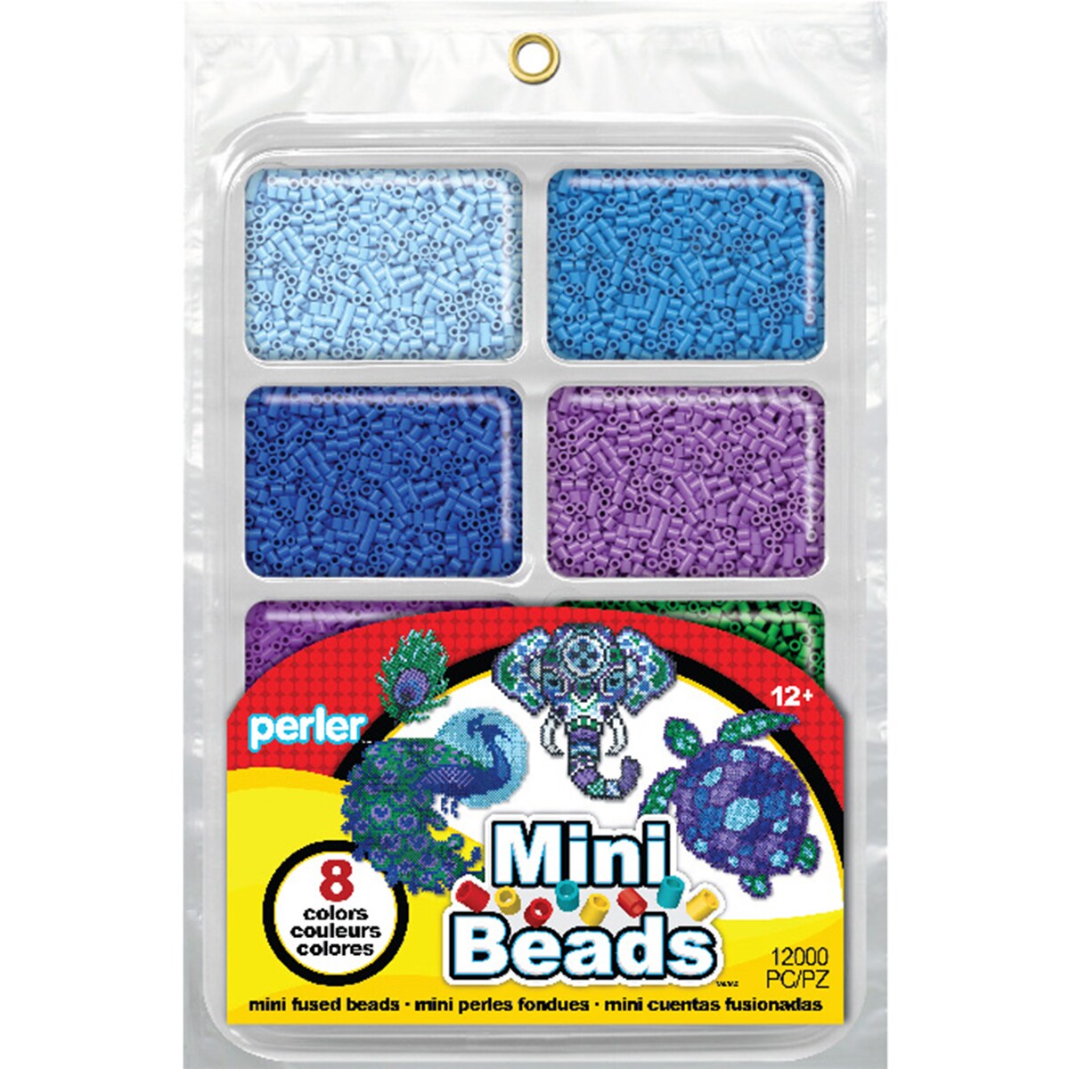 Perler Mini Beads Fused Bead Tray 8,000/Pkg Michaels