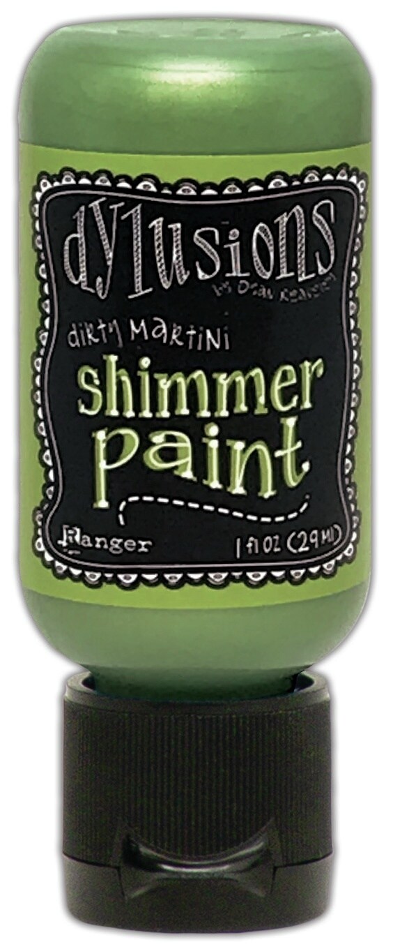 Dylusions Shimmer Paint 1oz-Dirty Martini