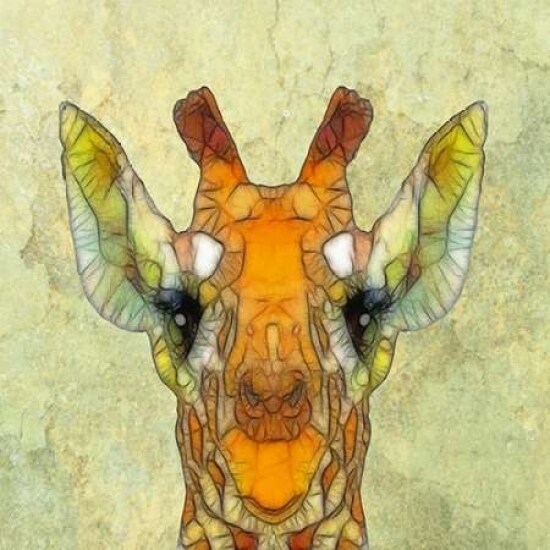 Abstract Giraffe Calf Poster Print by  Ancello - Item # VARPDXA358D