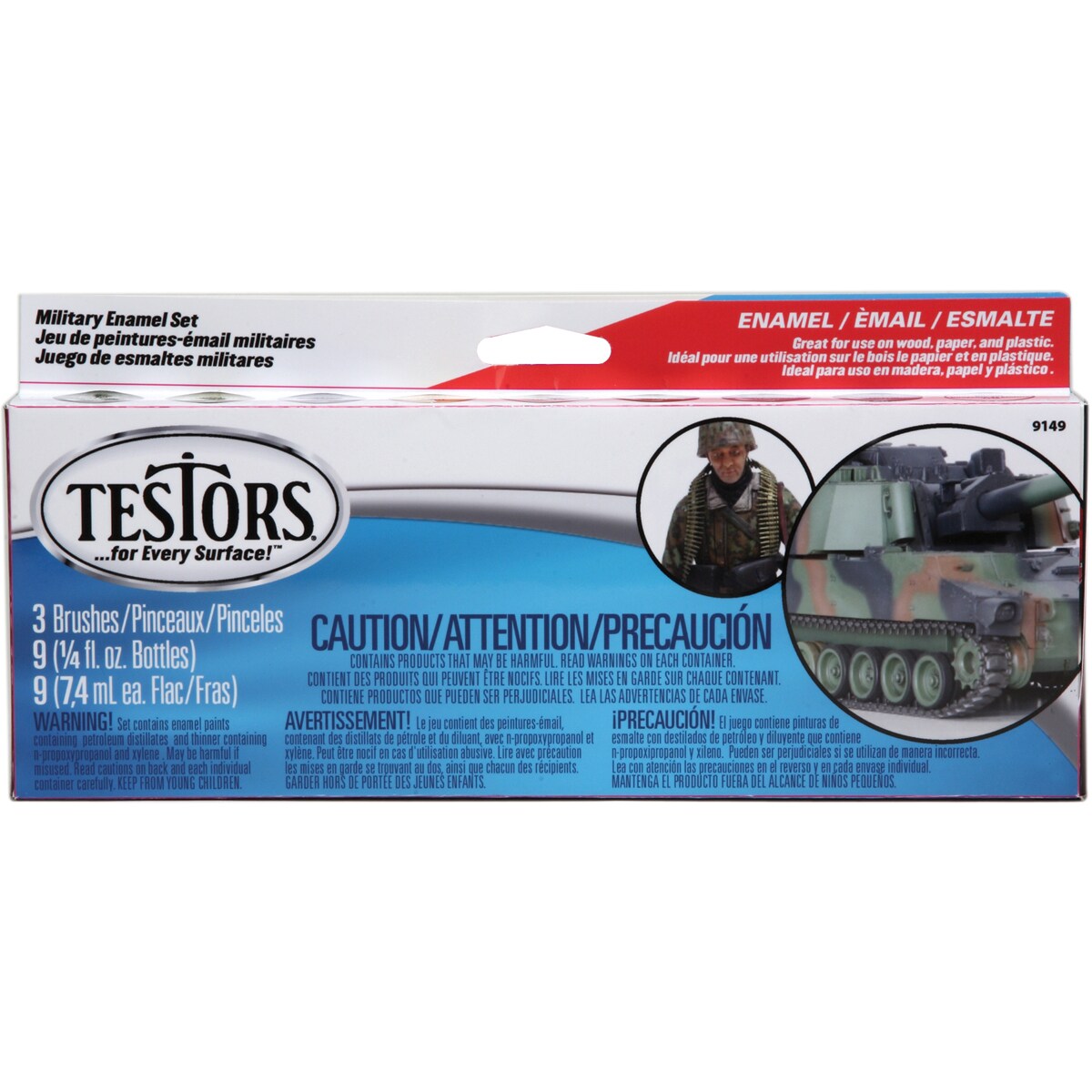 Testors Enamel Paint SetMilitary Michaels