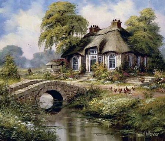 English cottage I Poster Print by Reint Withaar - Item # VARPDXRW023