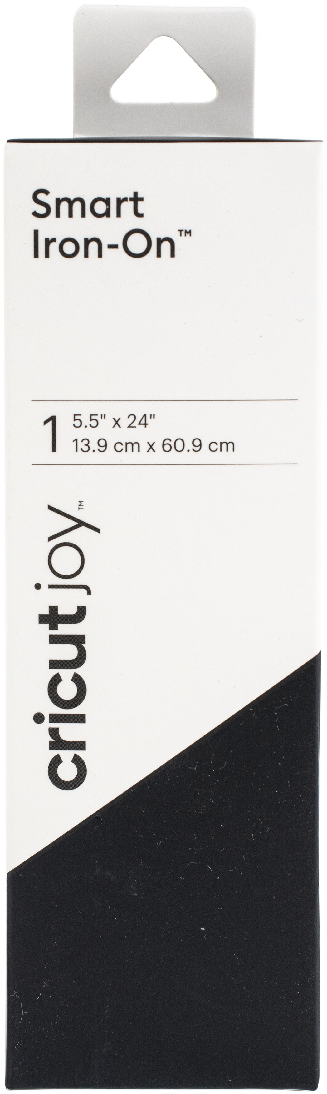 Cricut Joy Smart Iron-On Vinyl 5.5&#x22;X24&#x22; Roll-Black