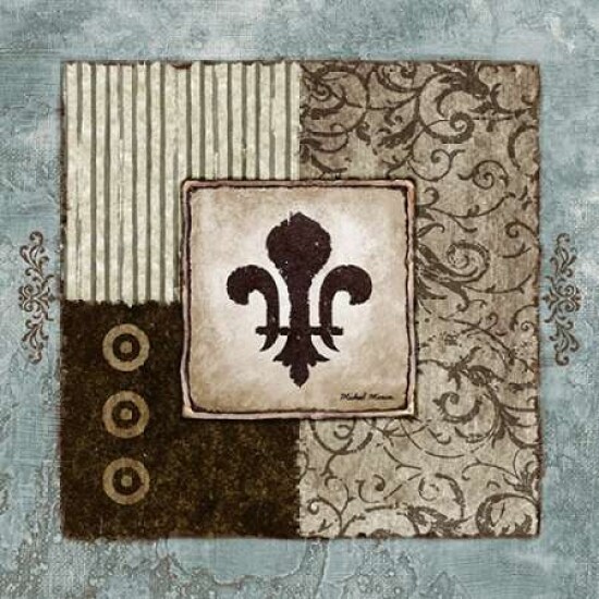 Fleur de Lis II Poster Print by Michael Marcon - Item # VARPDX7772