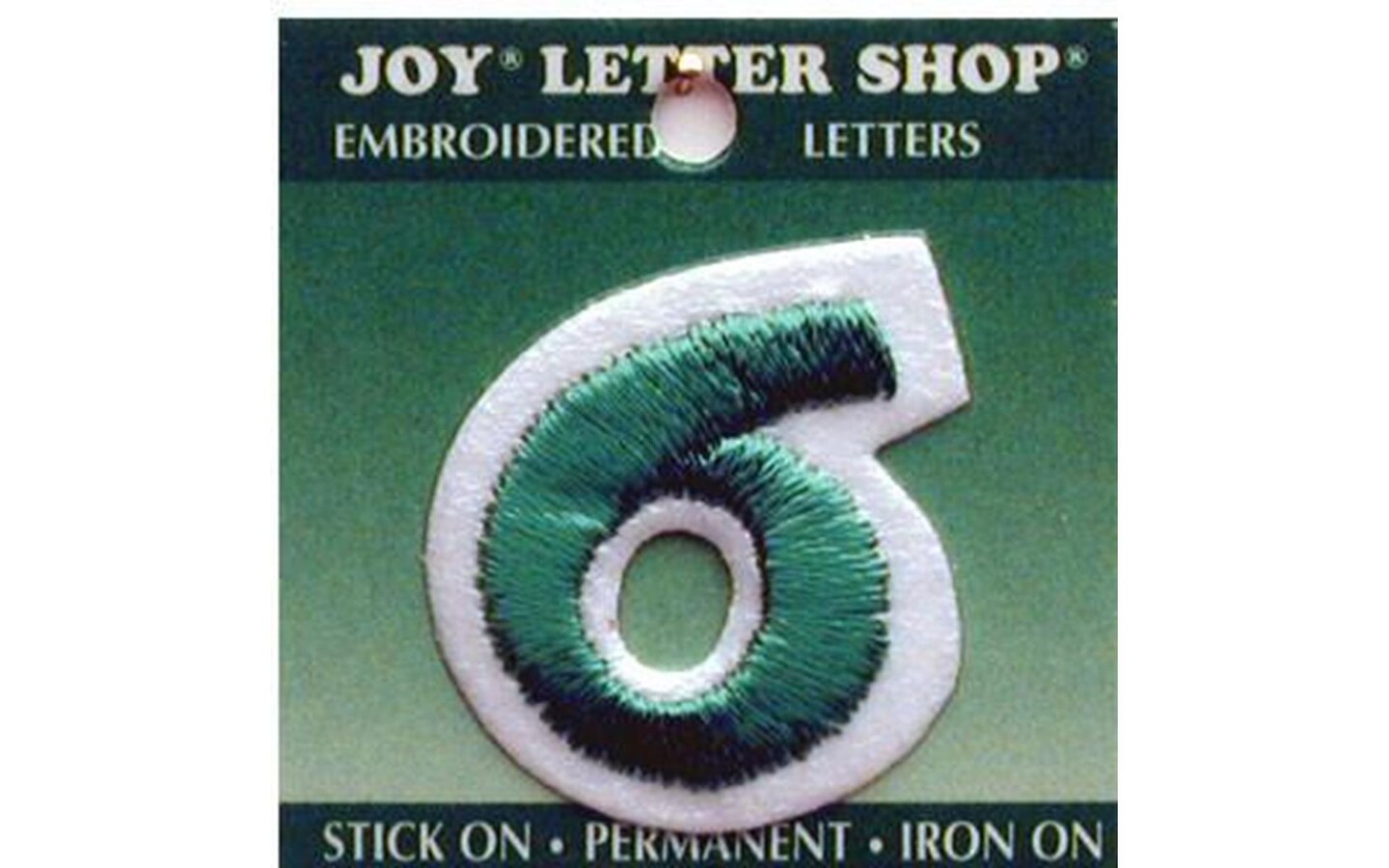 Joy Applique Letter Iron On Cooper 1.5&#x22; Green 6