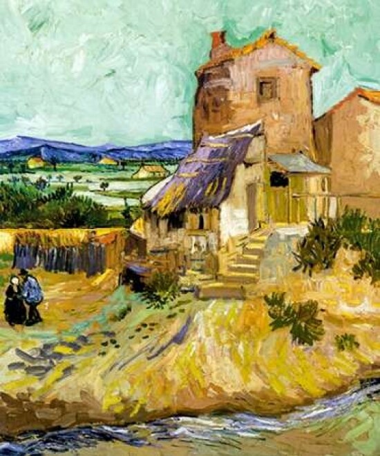 The Old Mill 1888 Poster Print by  Vincent Van Gogh - Item # VARPDX374566