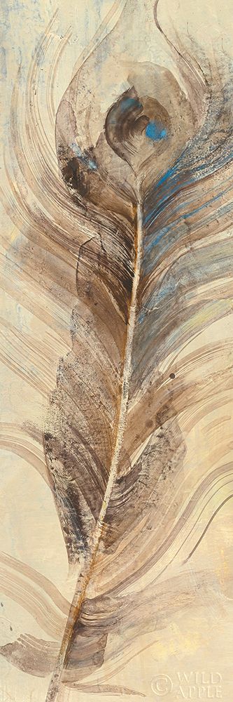 Feather Study Single Feather Poster Print by Albena Hristova - Item # VARPDX27931