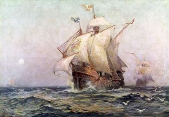 The Eve of Discovery Poster Print by Jean Leon Gerome Ferris - Item # VARPDX277537