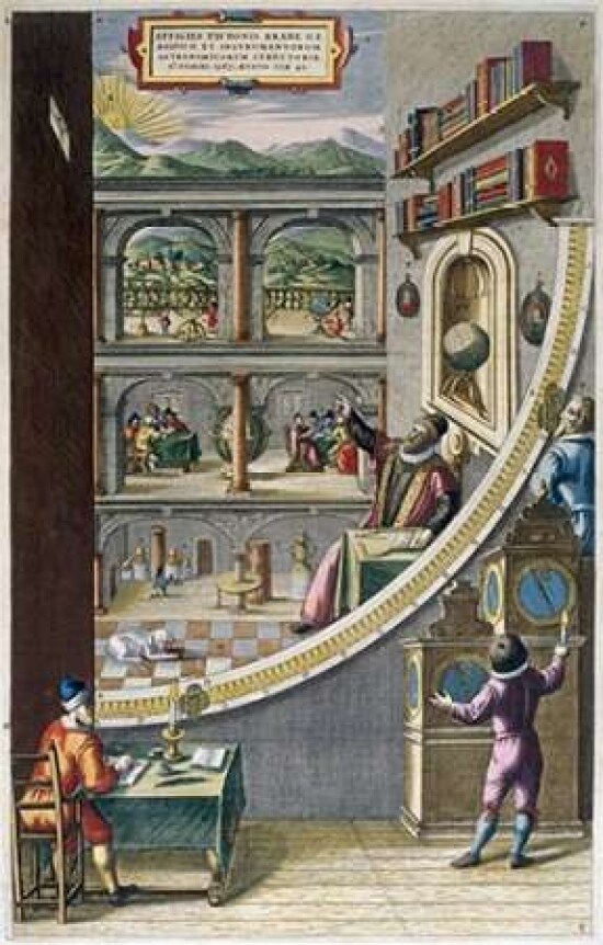 Tycho Brahe and Others With Astronomical Instruments Poster Print by Joan Blaeu - Item # VARPDX276756