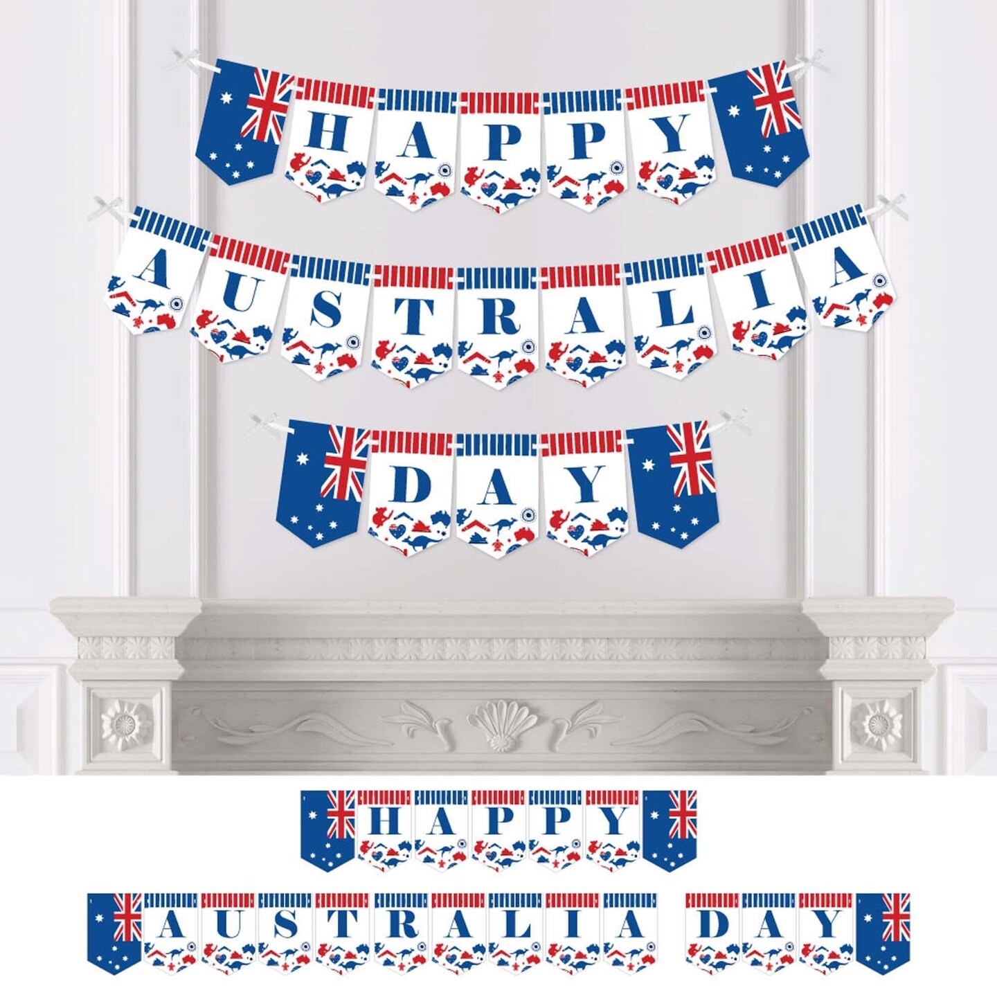 Big Dot Of Happiness Australia Day Gday Mate Aussie Party Bunting