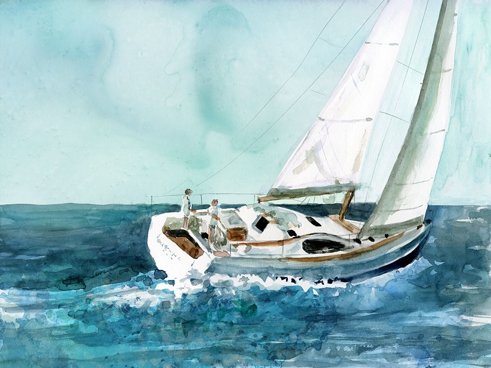 Delray Sail Poster Print by Carol Robinson # 41885