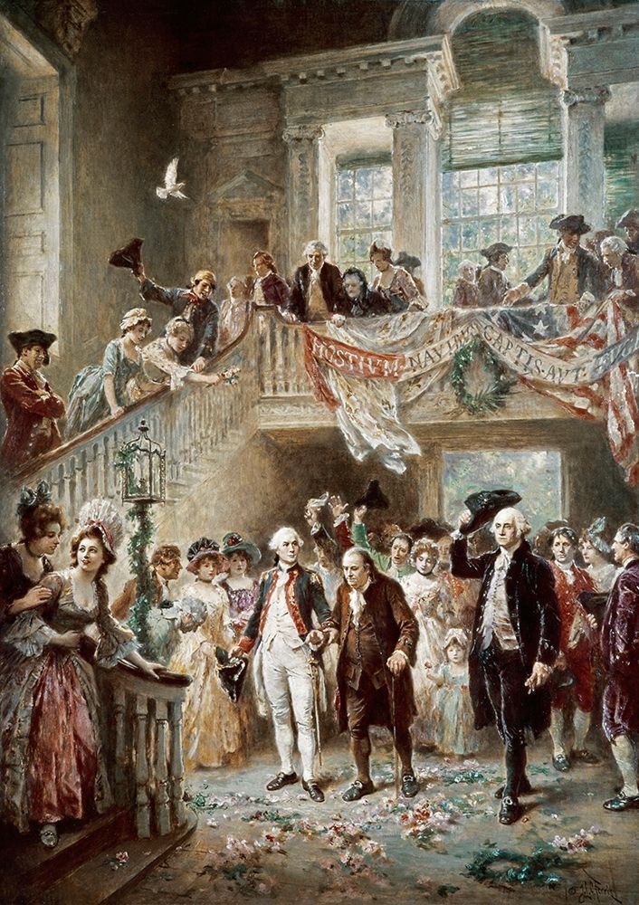 Constitutional Convention Poster Print by Jean Leon Gerome Ferris - Item # VARPDX277522