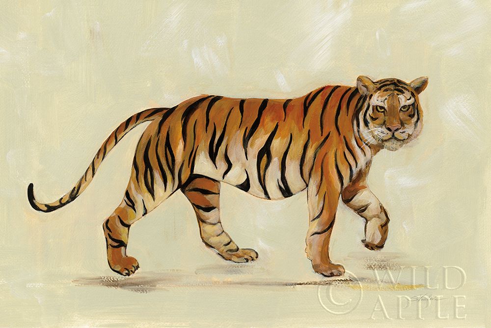 Walking Tiger Poster Print by Silvia Vassileva # 56801