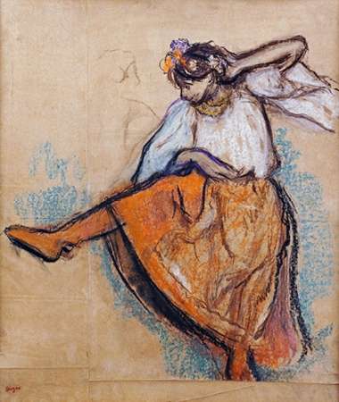 The Russian Dancer Poster Print by Edgar Degas - Item # VARPDX264818