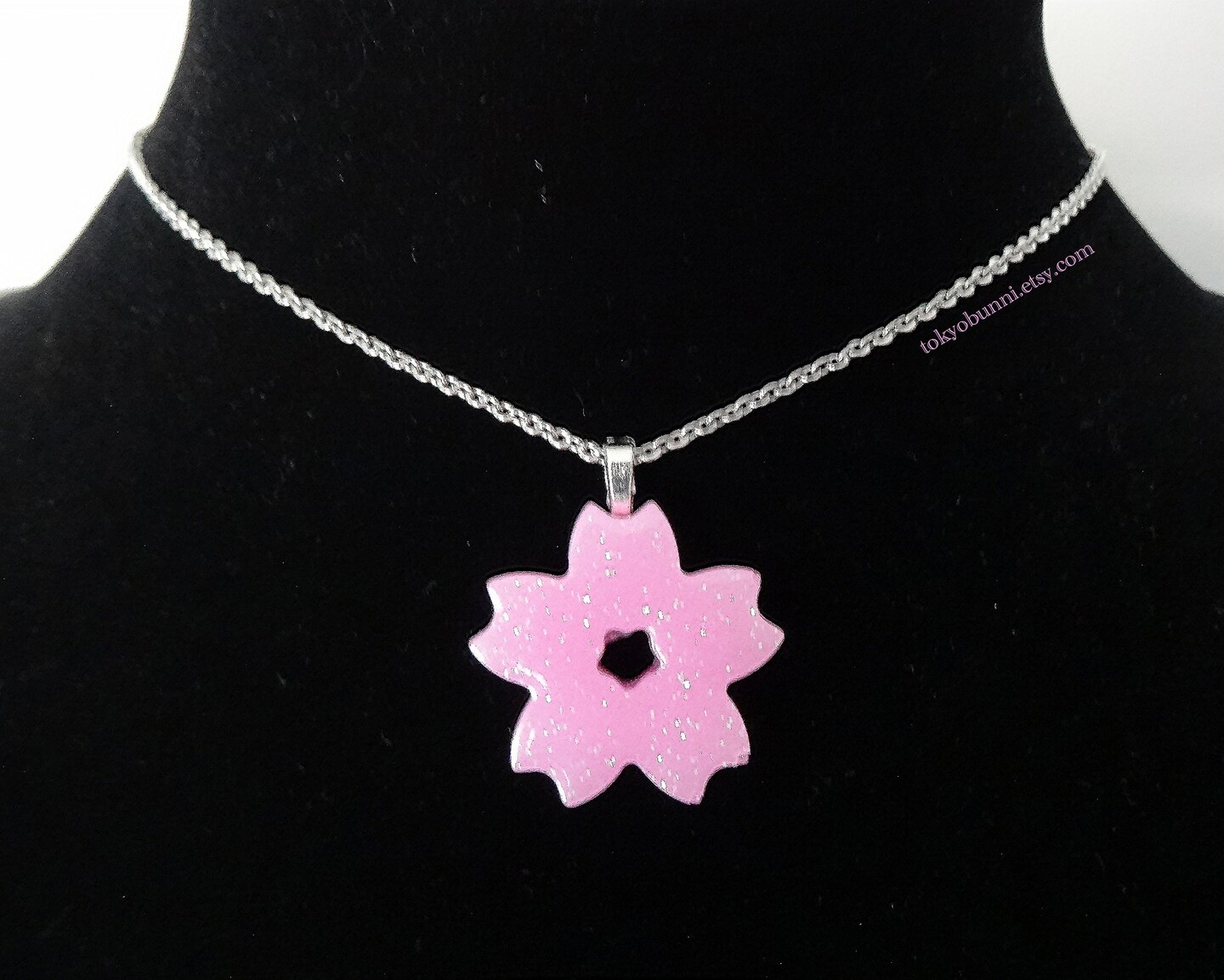 Cherry Blossom Sakura Choker Necklace MakerPlace by Michaels