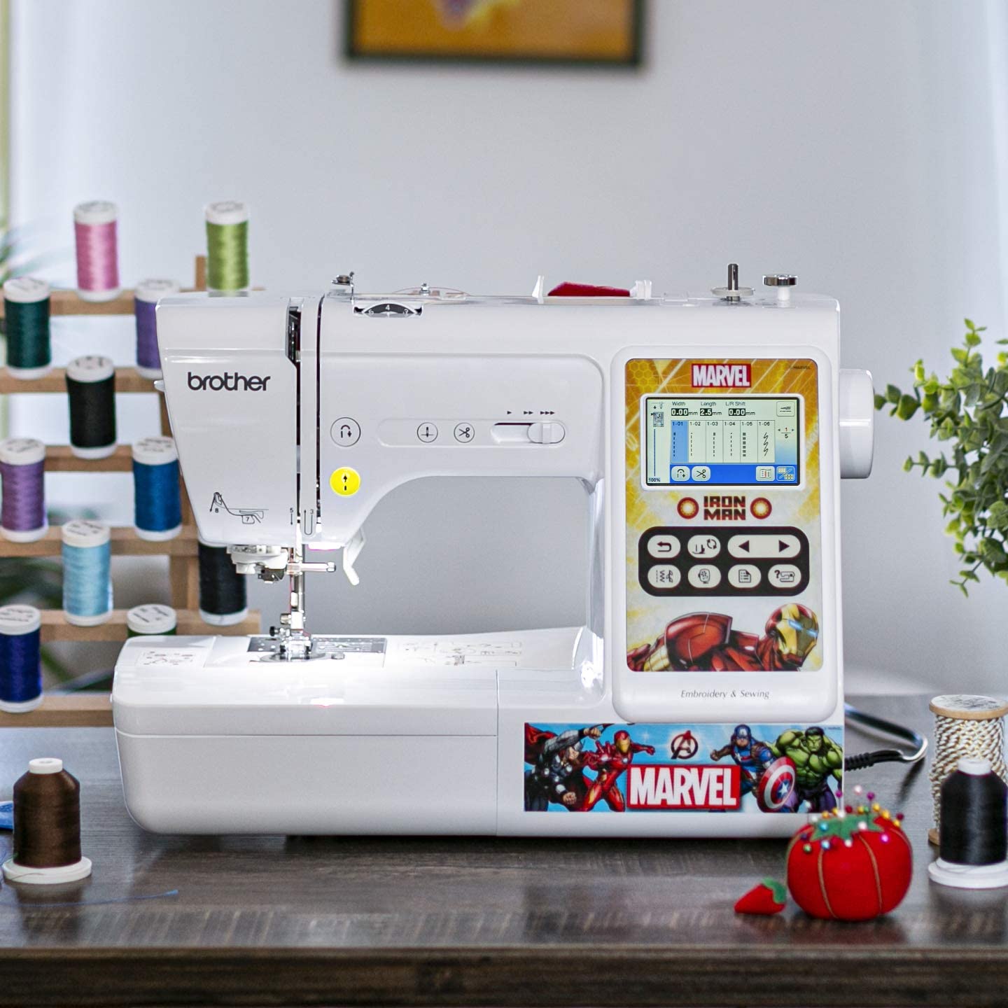 Brother LB5000M Marvel 4" x 4" Computerized Sewing & Embroidery Machine