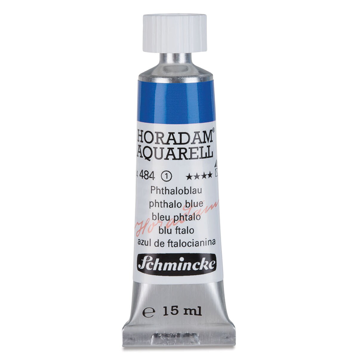 Schmincke Horadam Aquarell Watercolor - Phthalo Blue, 15 ml tube