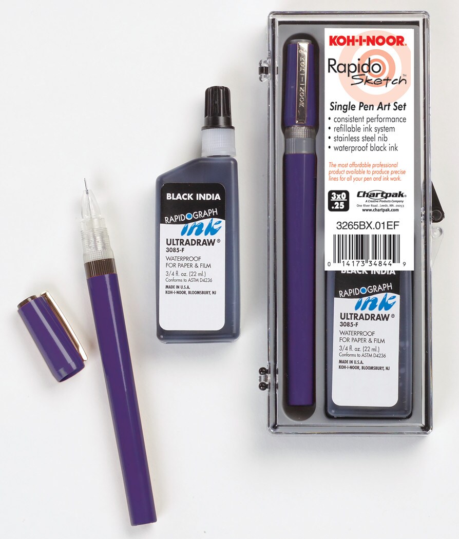 Koh-I-Noor Rapidograph Pen Box Sets