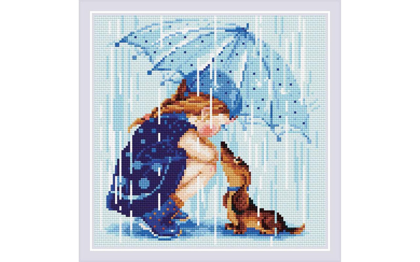 Riolis Diamond Mosaic Kit 10.75x10.75&#x22; My Umbrella