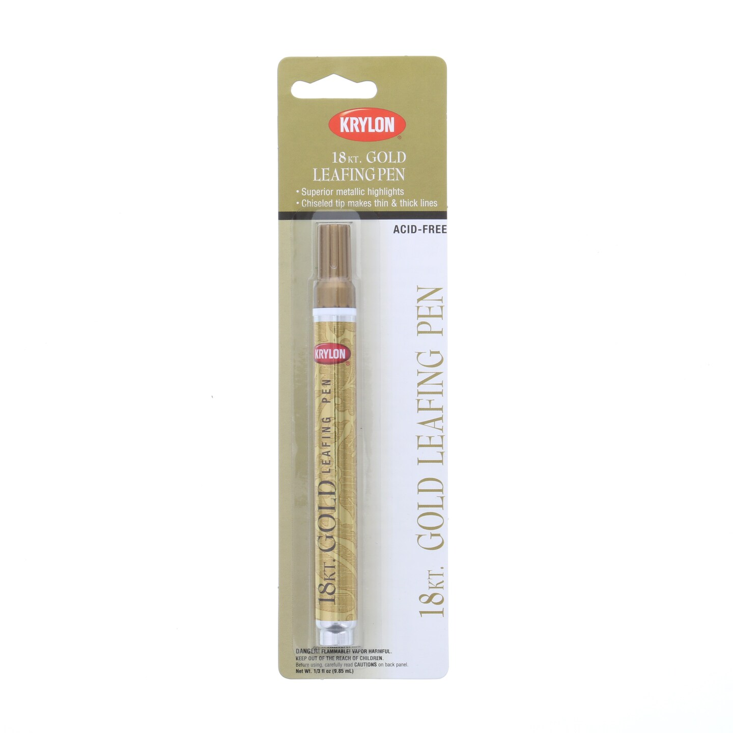 1/3 oz. 18-Karat Acid-Free Gold Leafing Pen