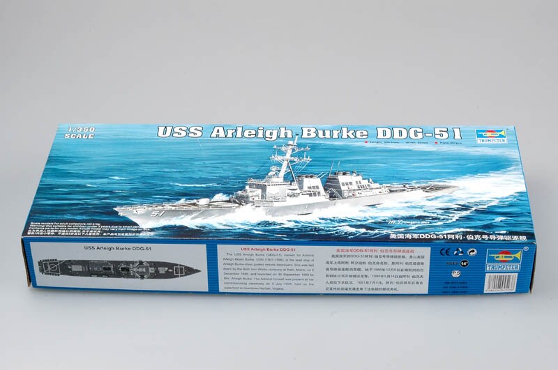 Trumpeter  1/350 ARLEIGH BURKE DDG-511/350 Plastic Model