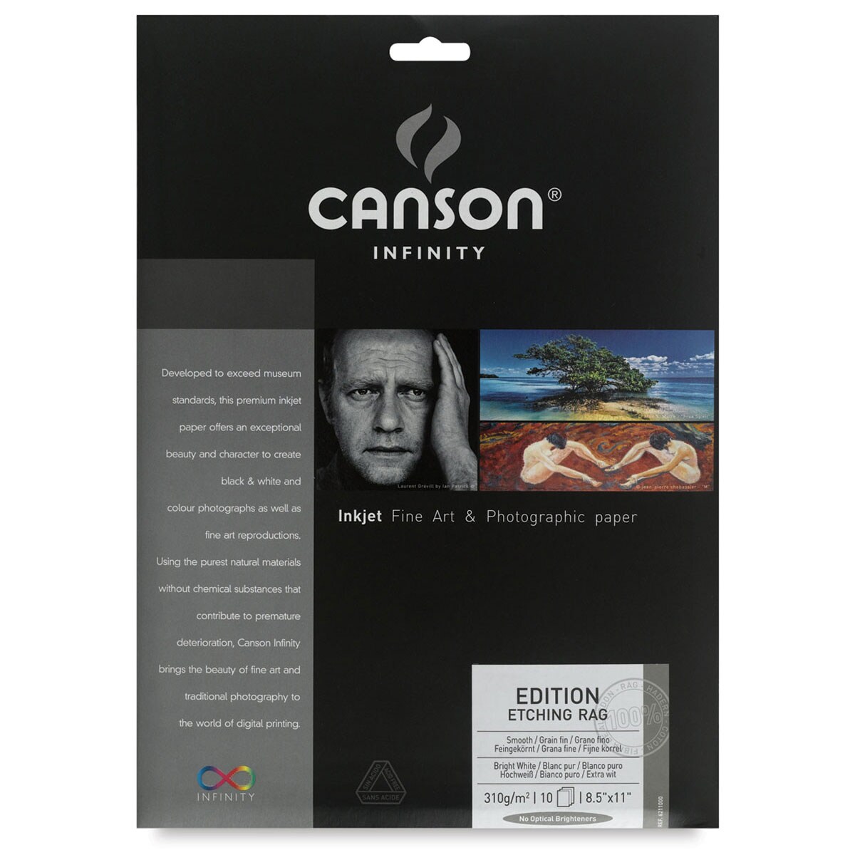 Canson Edition Etching Rags - 8-1/2&#x22; x 11&#x22;, Pkg of 10