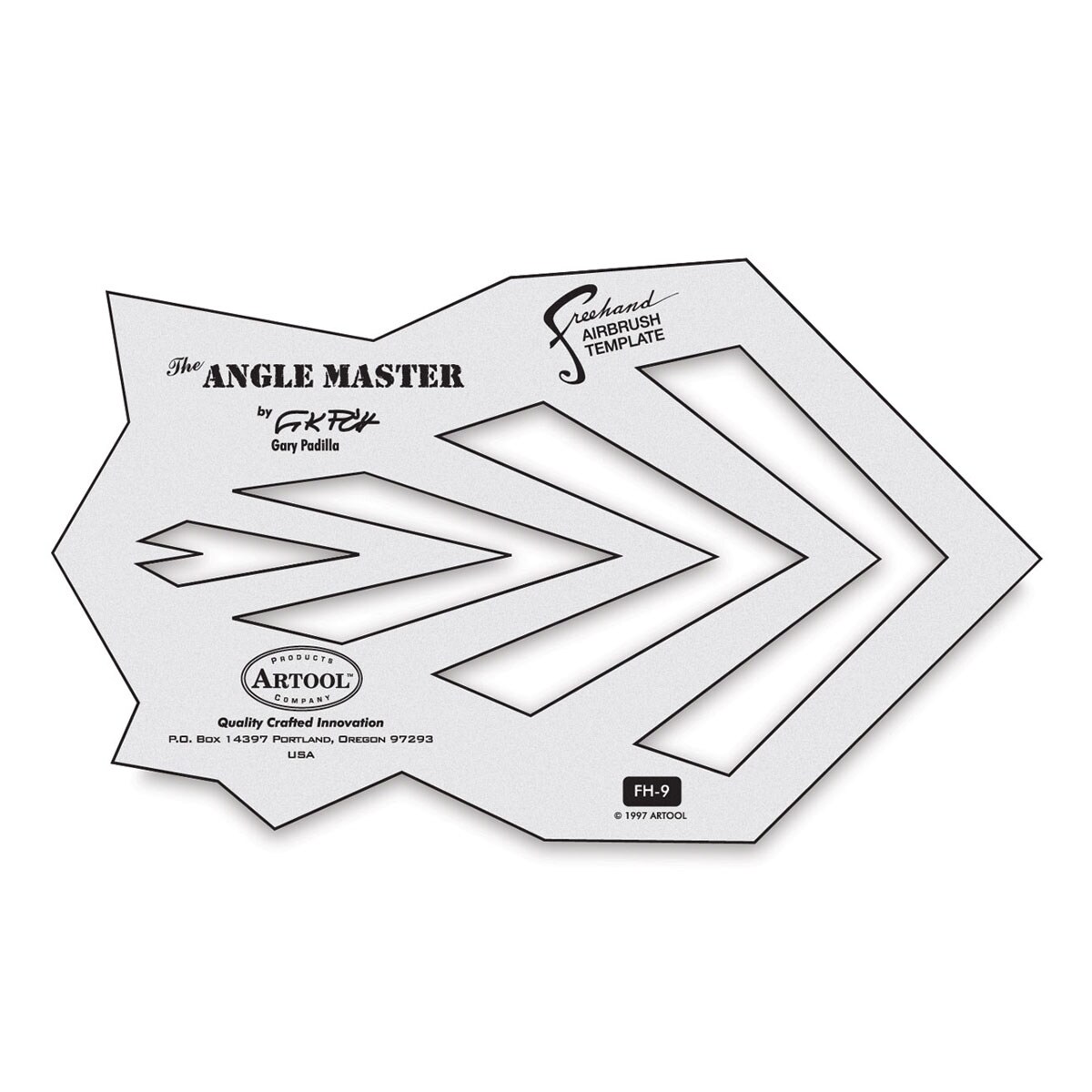 Iwata Artool Freehand Template - Angle Master
