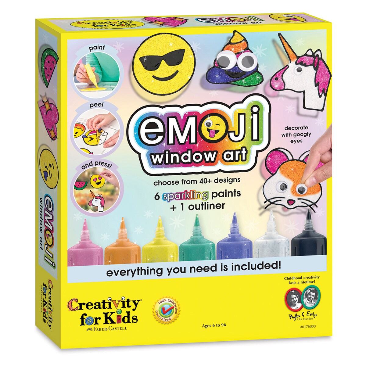 Creativity For Kids Emoji Window Art