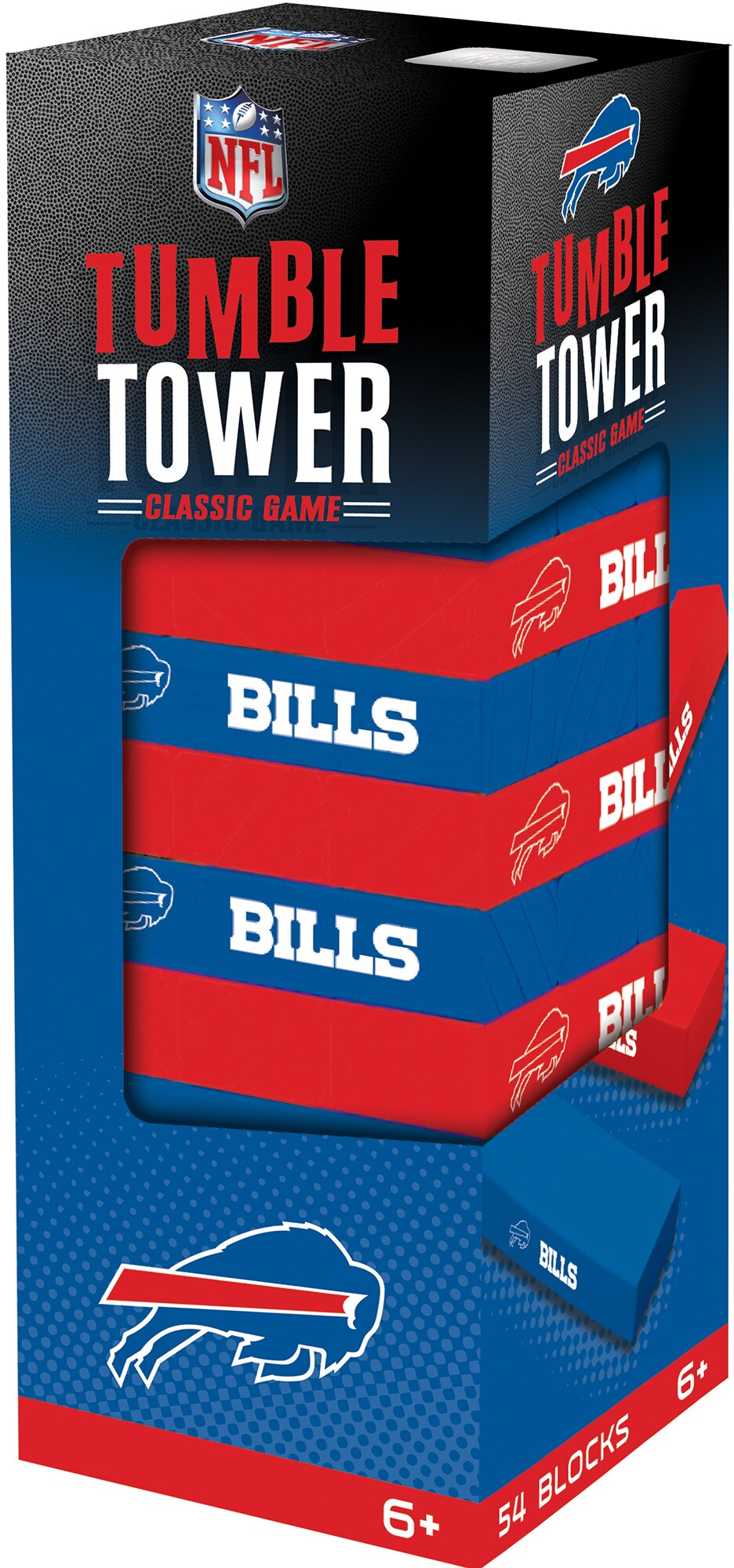 Buffalo Bills Team Stackable Blocks Game