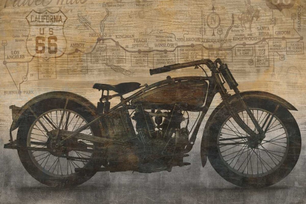 Ride Poster Print by Dylan Matthews # DLM6993