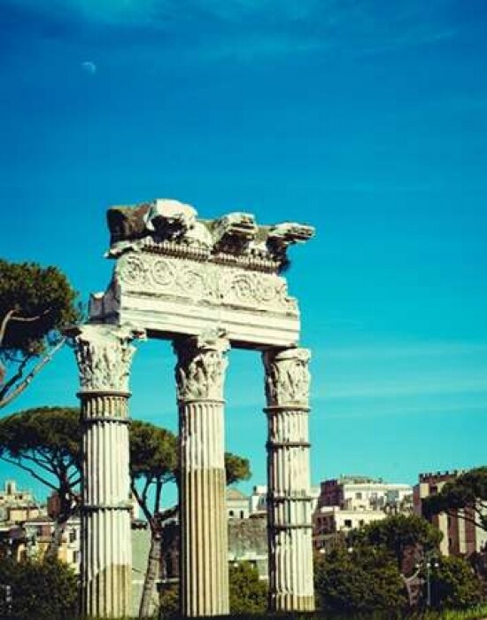 Roman Ruins Poster Print by Sonja Quintero - Item # VARPDXOSRC034A