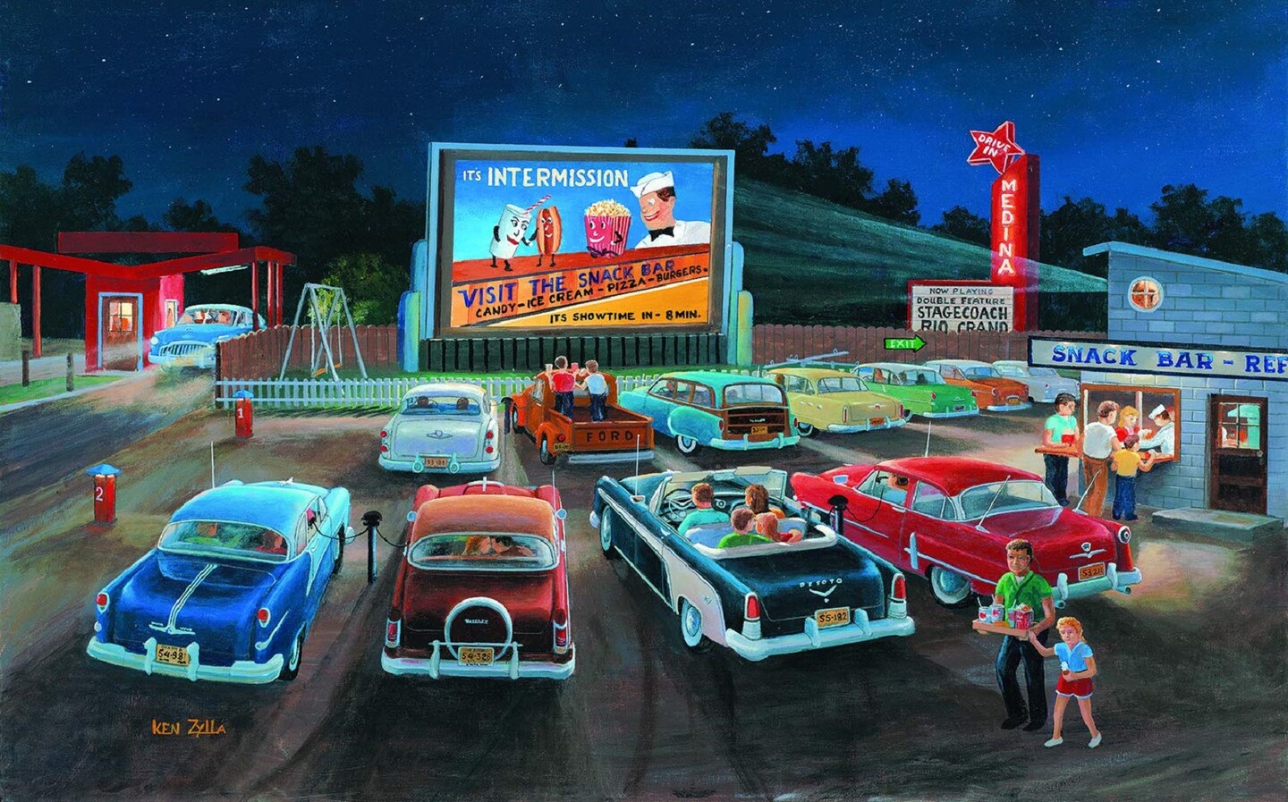 Sunsout At the Movies 300 pc   Jigsaw Puzzle 39908