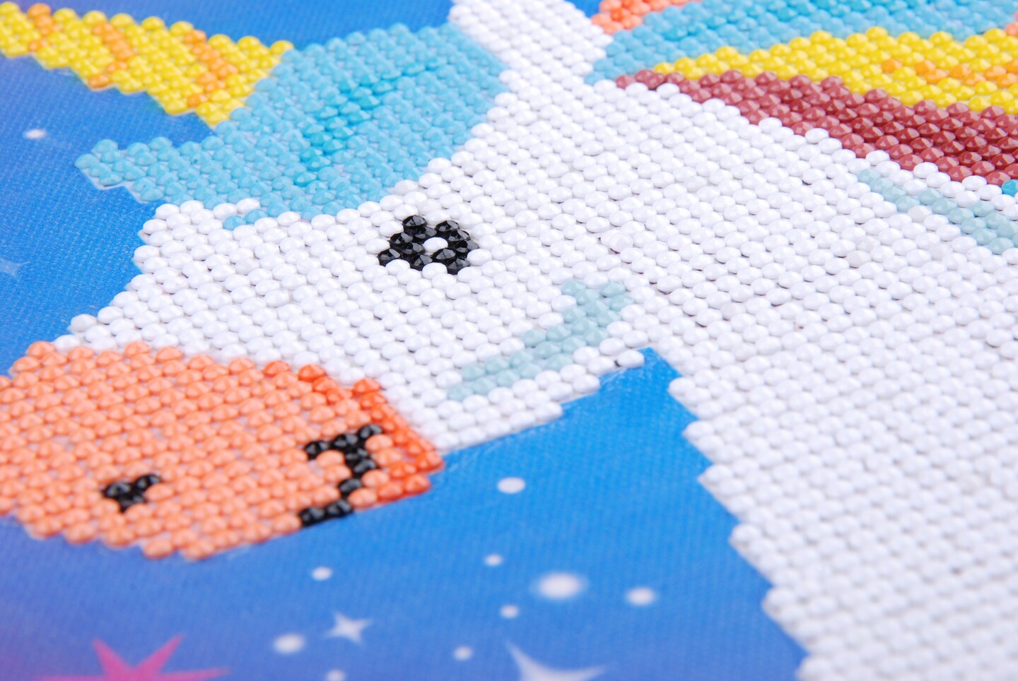 Vervaco Diamond Art Kit 8.6&#x22;X8.6&#x22;-Unicorn