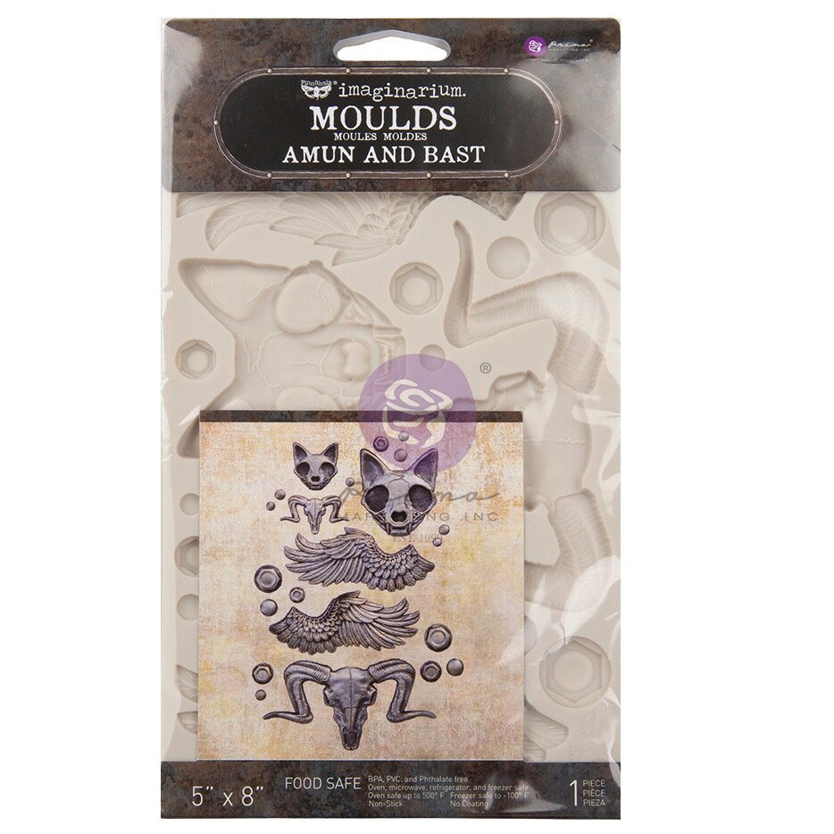 Finnabair Decor Moulds 5&#x22;X8&#x22;-Amun &#x26; Bast