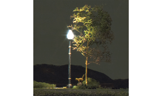 Woodland Scenics  HO-Scale HO LAMP POST STREET LIGHTS Scenery Accessories