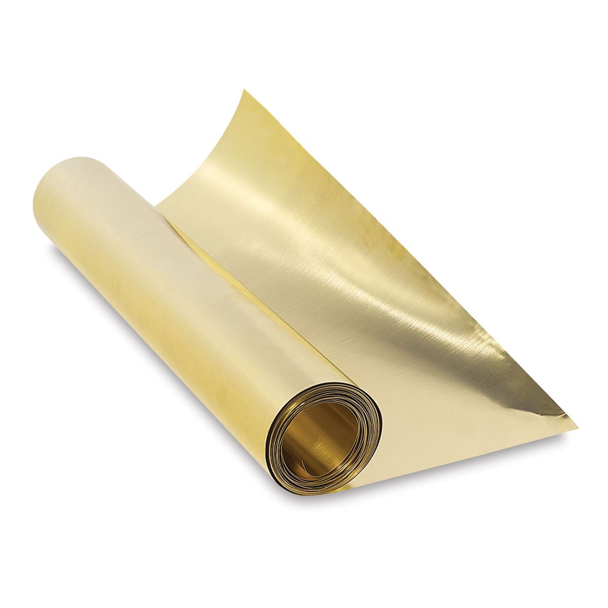 Pure Metal Tooling Foil - 12&#x22; x 10 ft, Brass