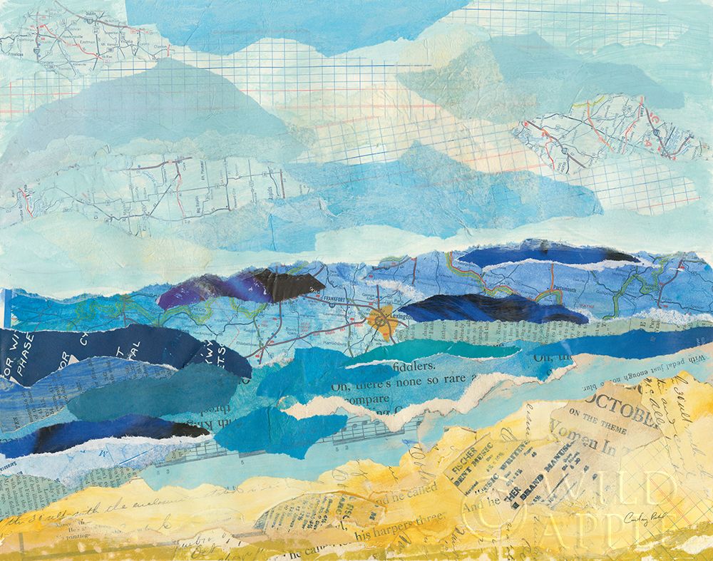 Abstract Coastal II Poster Print by Courtney Prahl - Item # VARPDX44178