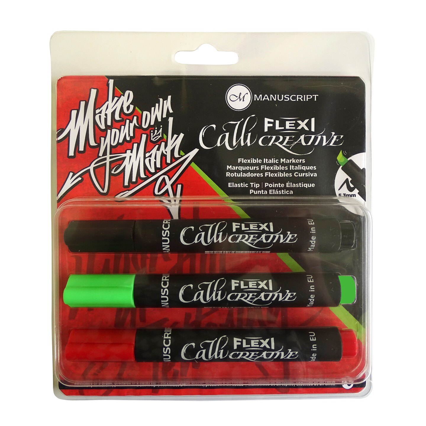 Manuscript Callicreative Flexi Marker Set 3 Colors