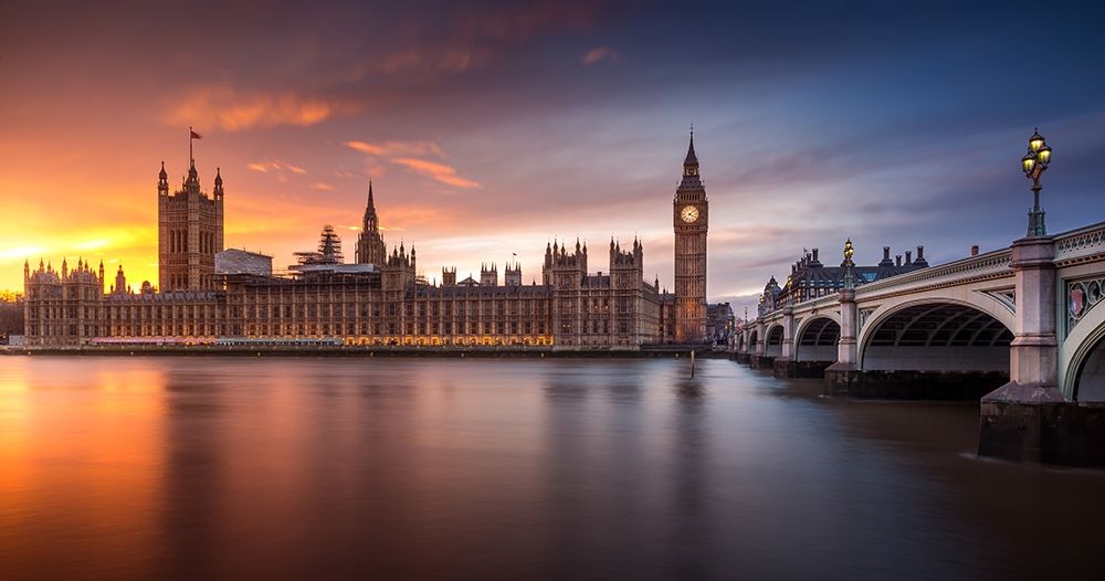 London Palace of Westminster Sunset by Merakiphotographer - Item # VARPDX1237886