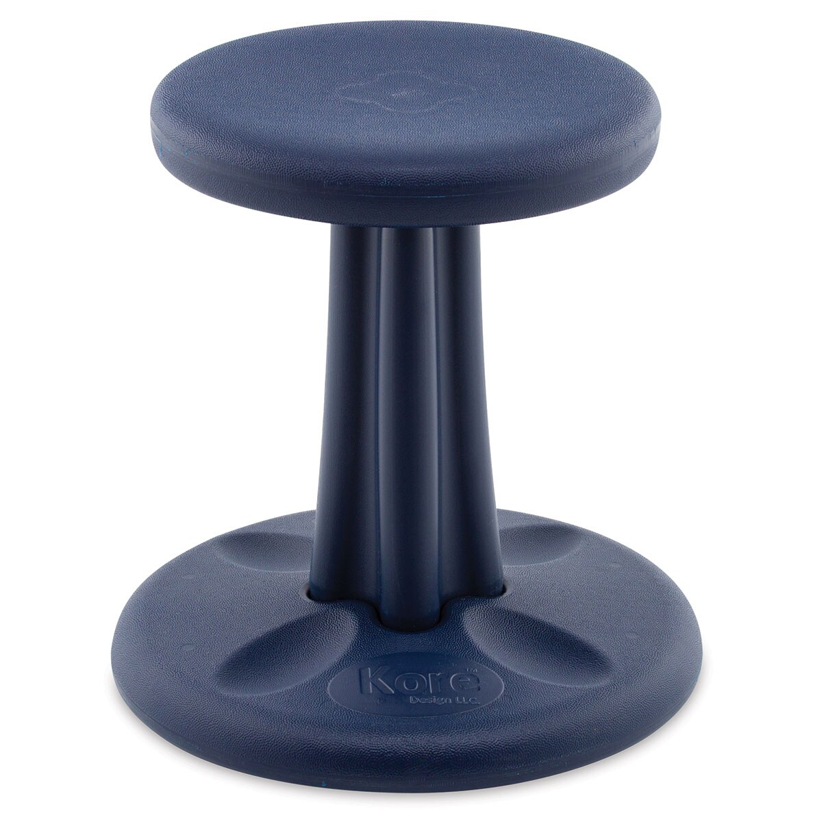Kore Kids Wobble Stool - Dark Blue, 14&#x22; Tall