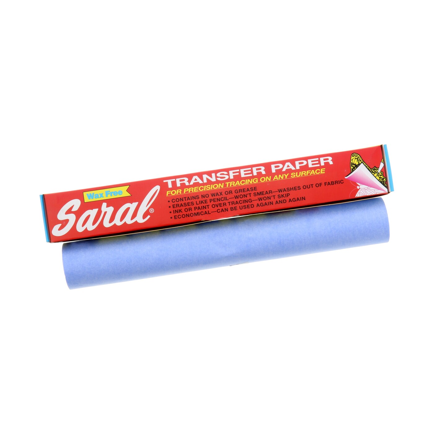 Saral Transfer Paper, 12&#x22; x 12 ft. Roll, Blue, Non-Photo