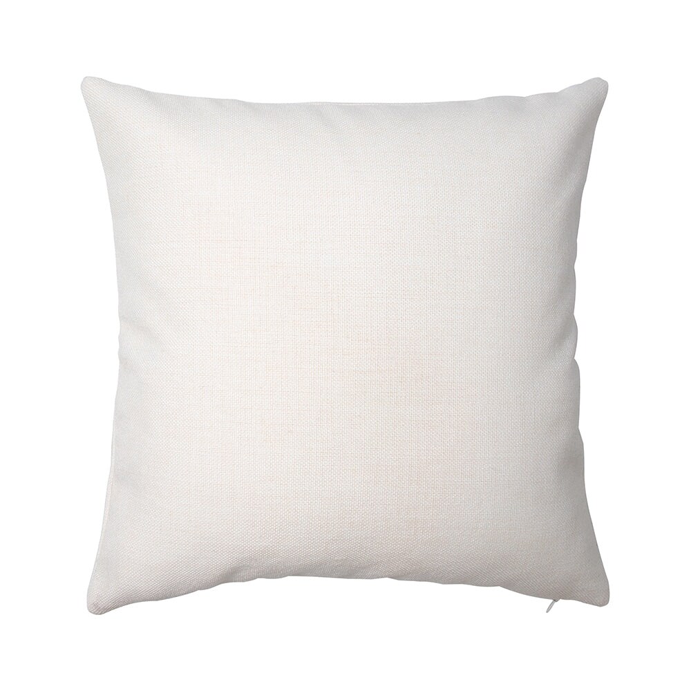 Craft Express 4 Pack Ivory Sublimation Linen Pillow Cover