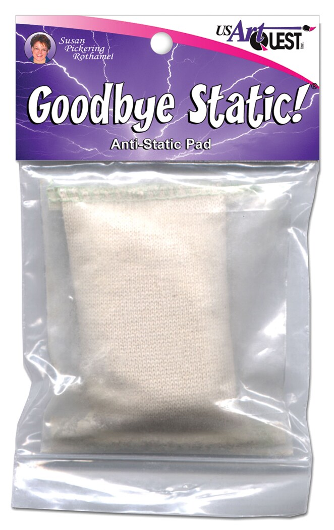 Goodbye Static! Anti-Static Pad 2.75&#x22;X2&#x22;-2.75&#x22;X2&#x22;