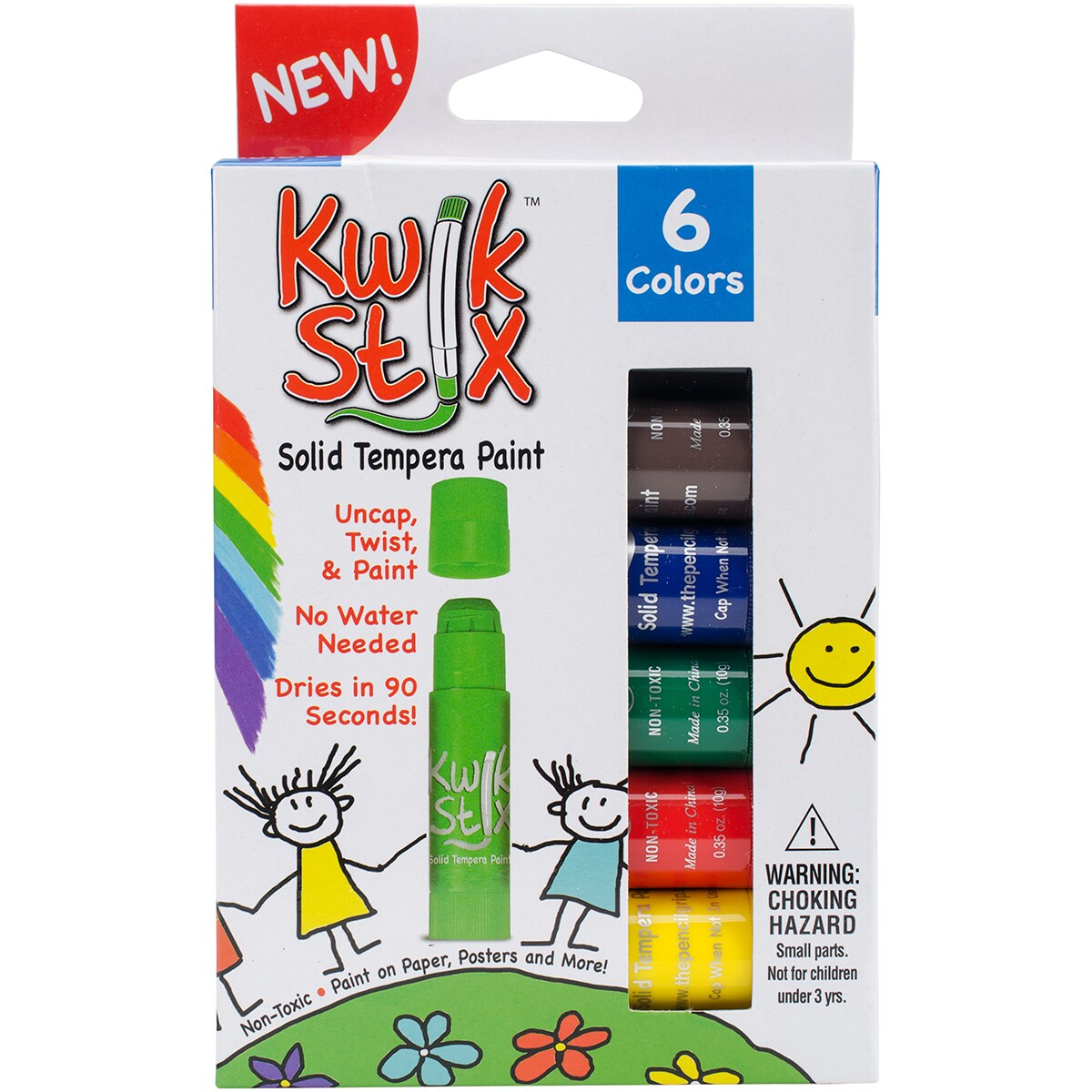 Kwik Stix Solid Tempera Paint Packs