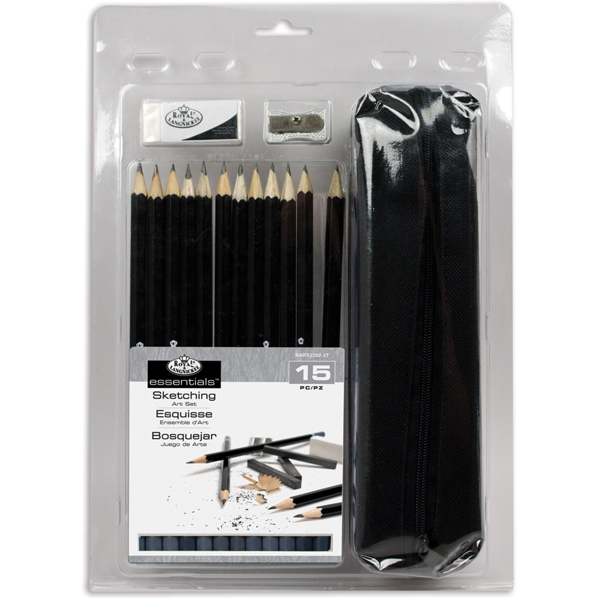 Royal &#x26; Langnickel(R) Clamshell Art Set-Sketching Pencil With Case